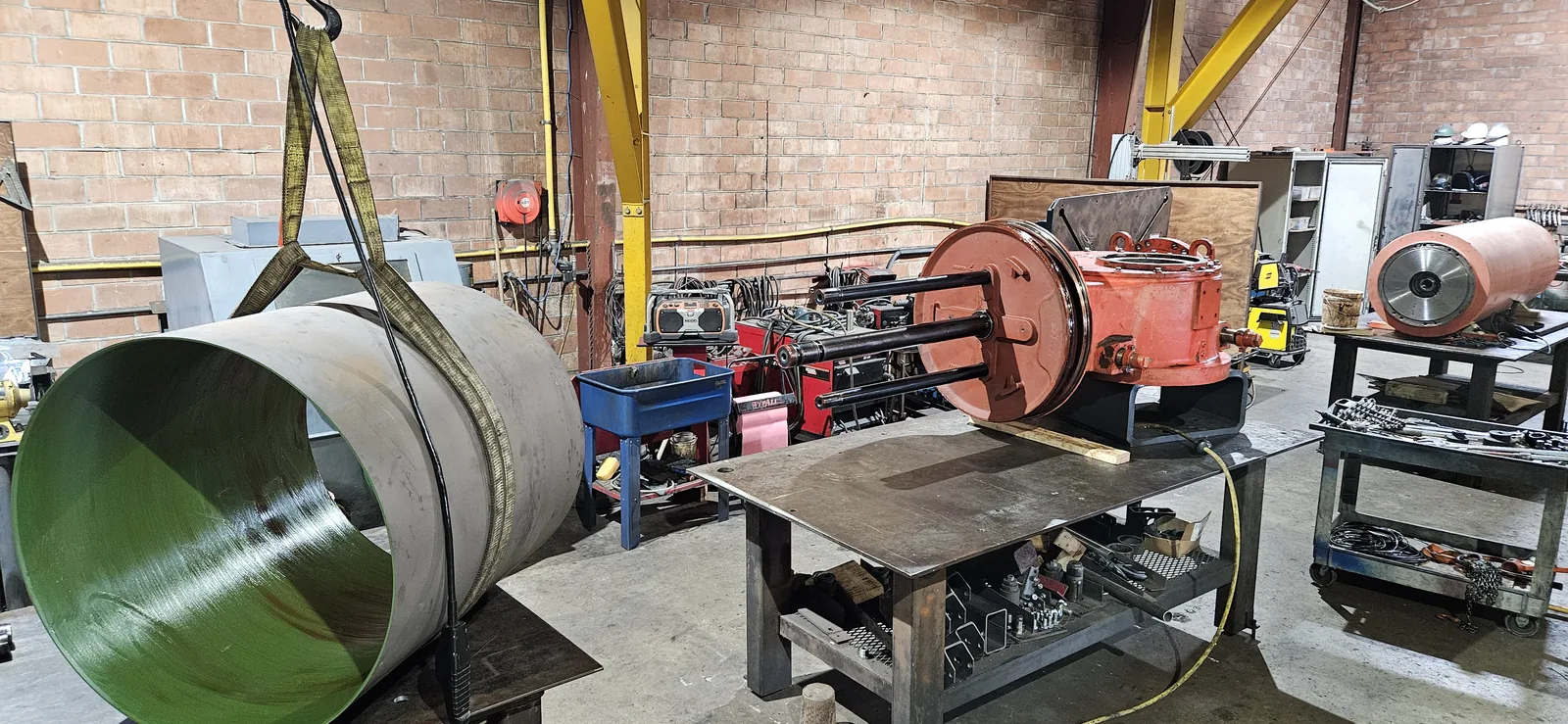 Actuator mid-rebuild