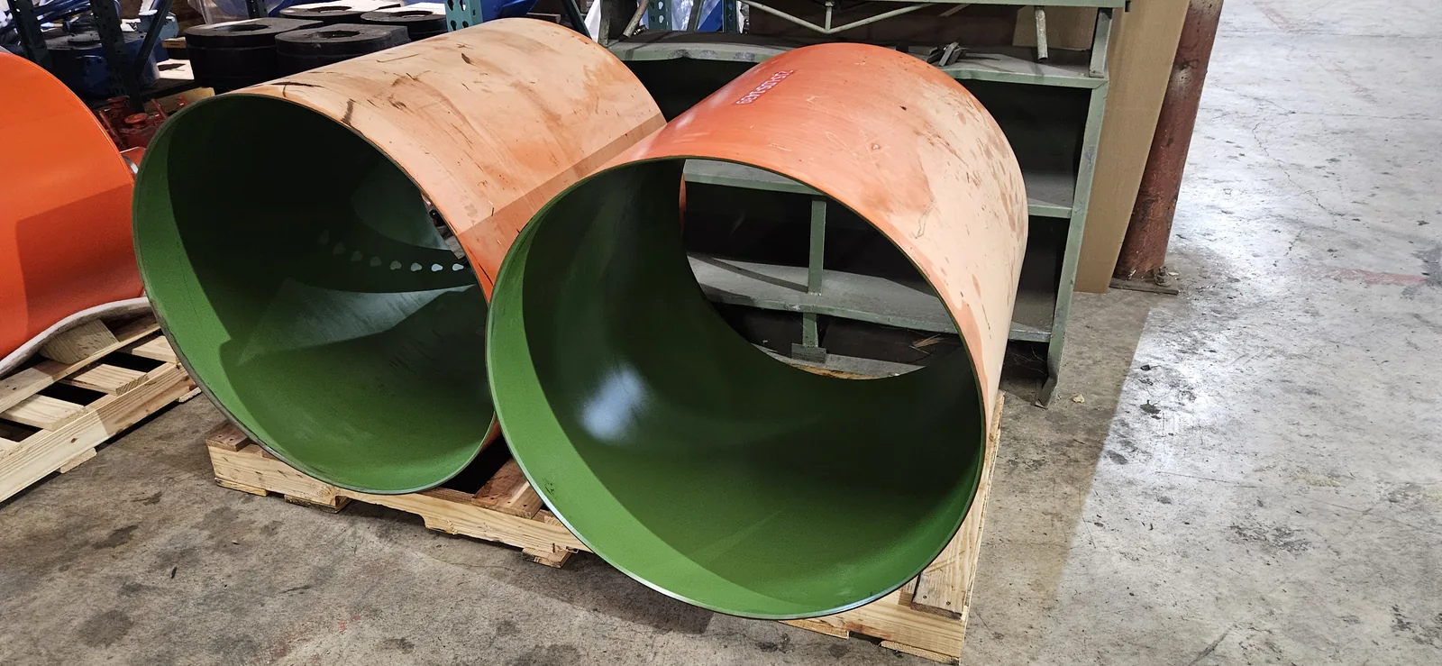 Pneumatic cylinder bore Xylan coating